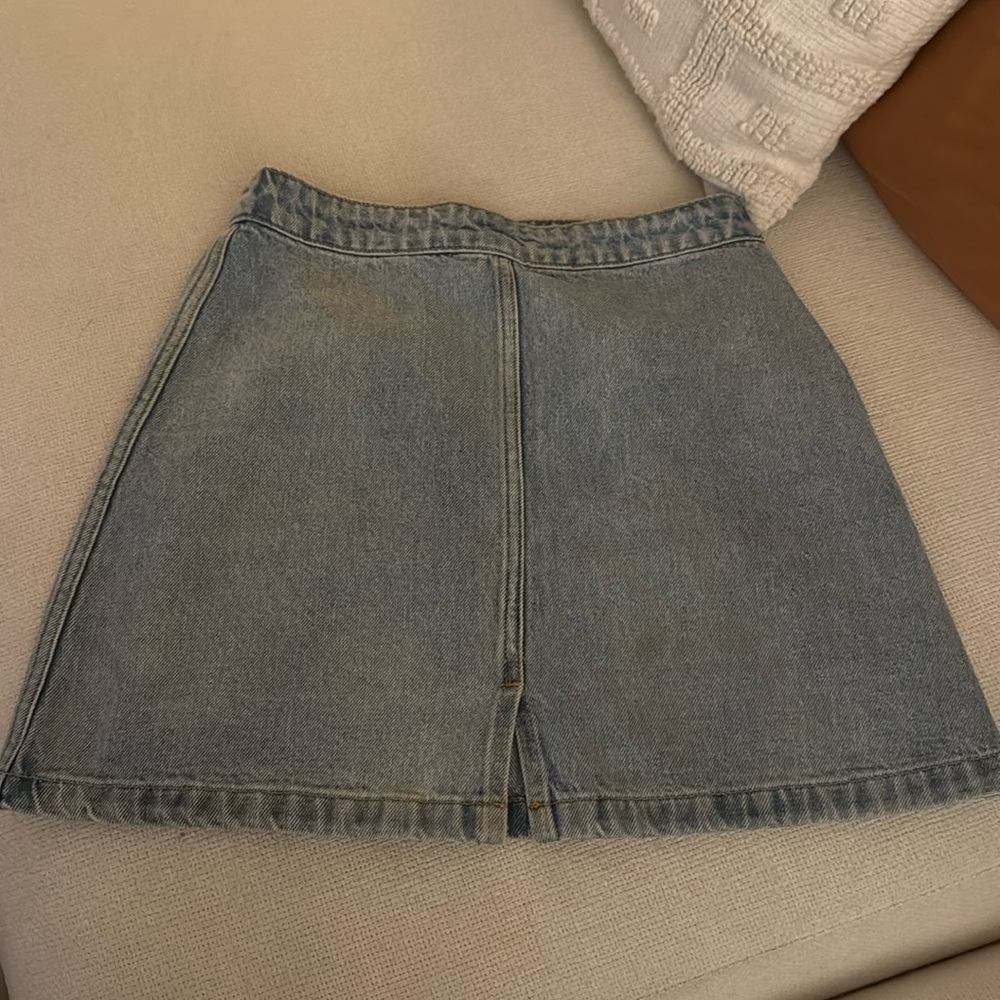 Wilfred Free Jean skirt from Aritzia